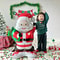 Giant Inflatable Santa Claus Aluminum Film Balloon Indoor Yard Christmas Decoration Santa Gift Ball 1