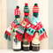 Christmas Wine Bottle Cover Mini Santa Elk Scarf And Hat Wine Bottle Gift For Xmas Tree Christmas P 2