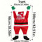 Climbing Santa Decor Large Polyester Santa For Indoor And Outdoor Christmas Decoration 2
