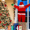 Climbing Santa Decor Large Polyester Santa For Indoor And Outdoor Christmas Decoration 5