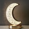Bedroom Crystal Touch Dimming Night Light USB Bedside LED Ambient Table Moon Lamp 1