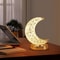 Bedroom Crystal Touch Dimming Night Light USB Bedside LED Ambient Table Moon Lamp 4
