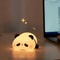Panda Shaped LED Night Light USB Rechargeable Silicone Timer Lamp Soft Glow For Kids Bedroom And Nu 3