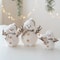 Cute Knitted Christmas Snowman Ornaments Pink And Red Fabric Home Decoration Gift 6