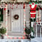 Santa Claus Climbing Wall Hanging Decoration Christmas Outdoor Ornament Polyester Holiday Decor 5