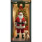 Santa Claus Christmas Door Cover Festive Holiday Hanging Decoration 7