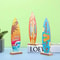 Wooden Surfboard Decor Summer Beach Ocean Theme Ornament 4