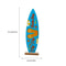 Wooden Surfboard Decor Summer Beach Ocean Theme Ornament 6