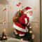 Santa Claus Candy Gifts Gingerbread Window Sticker Christmas Decoration 2