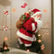 Santa Claus Candy Gifts Gingerbread Window Sticker Christmas Decoration 2