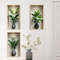 Green Plants Wall Sticker Potted Mural For Living Room Home Decor 2