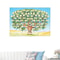 Fillable Family Tree Chart Canvas Wall Art Six Generation Hanging Decor 1
