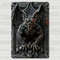 Gargoyle Vintage Aluminum Wall Sign Weatherproof Home And Halloween Decor 2