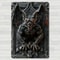 Gargoyle Vintage Aluminum Wall Sign Weatherproof Home And Halloween Decor 2