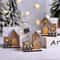 Christmas LED Wooden House Light Cabin Ornament For Holiday Home Decor 1