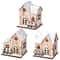 Christmas LED Wooden House Light Cabin Ornament For Holiday Home Decor 3