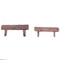 Mini Wooden Bench Set For Fairy Garden And Dollhouse Decoration 2