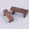 Mini Wooden Bench Set For Fairy Garden And Dollhouse Decoration 3