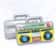 Inflatable Boombox And Microphone Set 80s 90s Theme Disco Party Props 3