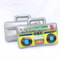 Inflatable Boombox And Microphone Set 80s 90s Theme Disco Party Props 3