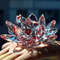Crystal Lotus Flower Figurine Glass Decoration For Home And Wedding 2