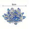 Crystal Lotus Flower Figurine Glass Decoration For Home And Wedding 5