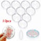 Transparent Flat Ball Plastic Clear Baubles Candy Gifts Box Home Decor For Wedding Christmas 0
