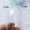 Transparent Flat Ball Plastic Clear Baubles Candy Gifts Box Home Decor For Wedding Christmas 3