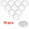 Transparent Flat Ball Plastic Clear Baubles Candy Gifts Box Home Decor For Wedding Christmas 6