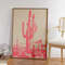 Modern Mexican Desert Pink Wall Art Canvas Painting Home Decoration 6