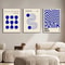 Bauhaus Poster Set Modern Abstract Geometric Wall Decoration 1