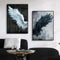 Black White Angel Wings Posters Canvas Abstract Wall Decoration 2