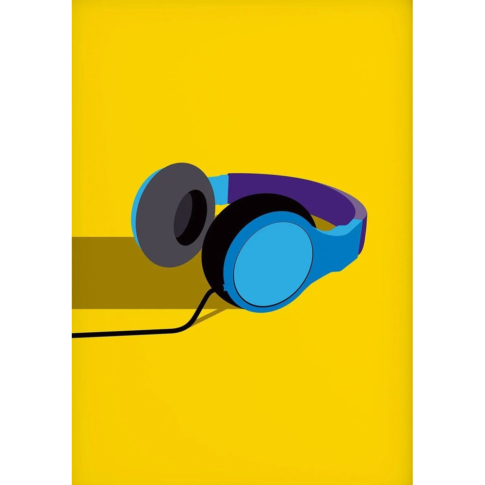 Pop Art Retro 80s Cassette Tape Music Canvas Vintage Wall Decoration 10