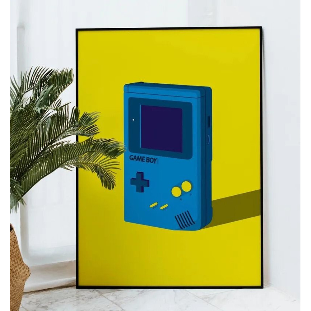 Pop Art Retro 80s Cassette Tape Music Canvas Vintage Wall Decoration 1