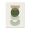 Boho Sage Green Plants Abstract Geometric Wall Art Canvas Decoration 10