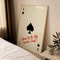 Spades Printed Playing Card Retro Art Canvas Wall Decoration 2