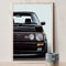 VW Golf GTI SuperCar Posters Canvas Wall Art 1