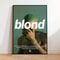 Modern Blond Frank Ocean Hypebeast Rap Fashion Album Wall Art Canvas 6