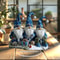 Festive Acrylic Christmas Gnomes Tabletop Decor Set 3 Pcs 2
