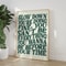 Song Lyrics Music Wall Art Canvas Retro Disco Pop 70s Poster 1