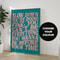 Song Lyrics Music Wall Art Canvas Retro Disco Pop 70s Poster 2