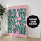 Song Lyrics Music Wall Art Canvas Retro Disco Pop 70s Poster 3