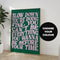 Song Lyrics Music Wall Art Canvas Retro Disco Pop 70s Poster 4