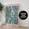 Song Lyrics Music Wall Art Canvas Retro Disco Pop 70s Poster 5