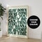 Song Lyrics Music Wall Art Canvas Retro Disco Pop 70s Poster 6