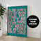 Song Lyrics Music Wall Art Canvas Retro Disco Pop 70s Poster 7