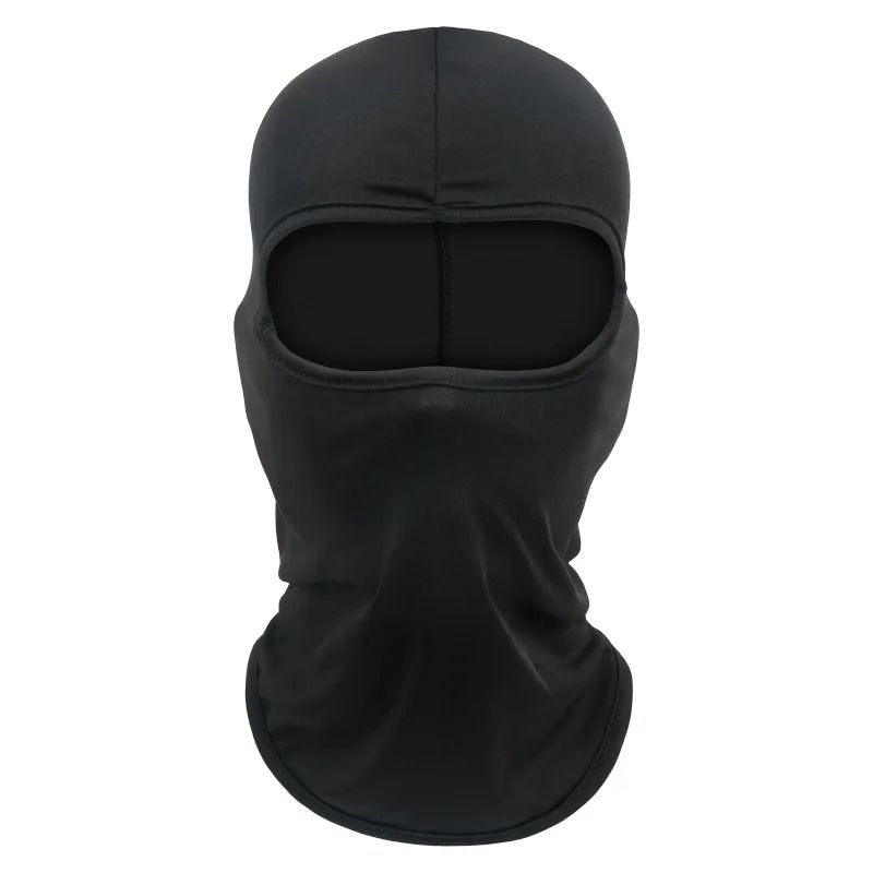 Breathable Black Cross Balaclava Face Mask For Outdoor Sports 7