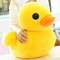 Kawaii Big Yellow Duck Mini Plush Toy For Kids 0
