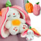 Cute Luminous Breathing Bunny Plush Doll For Baby Sleep And Early Learning 5