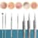 FaciaAcne And Blackhead Remover Tool Set With Ultra Fine Tweezers And Extractor Needles 4